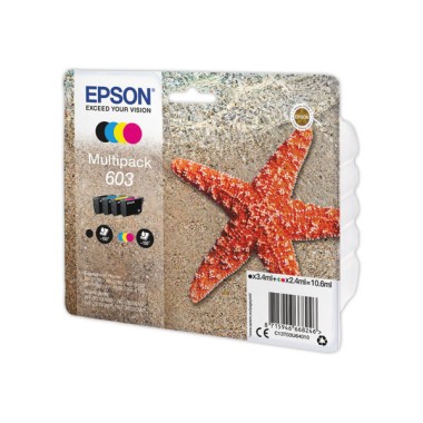 CARTOUCHES EPSON 603 N.C.J.M MULTIPACK  x4 - Fiducial