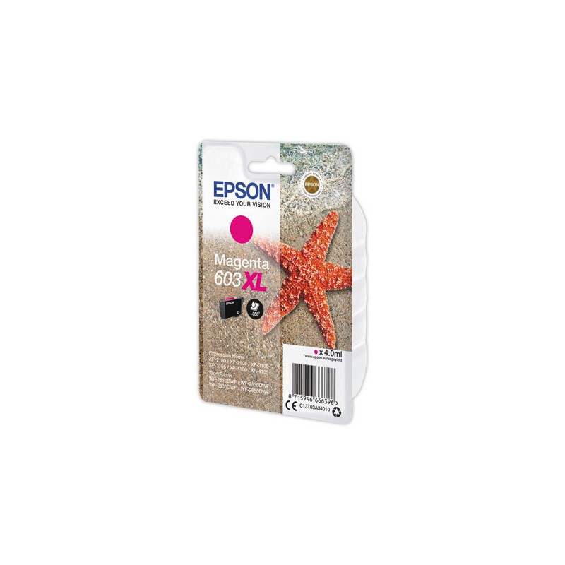 Cartouche Epson 603 XL Magenta  - Fiducial