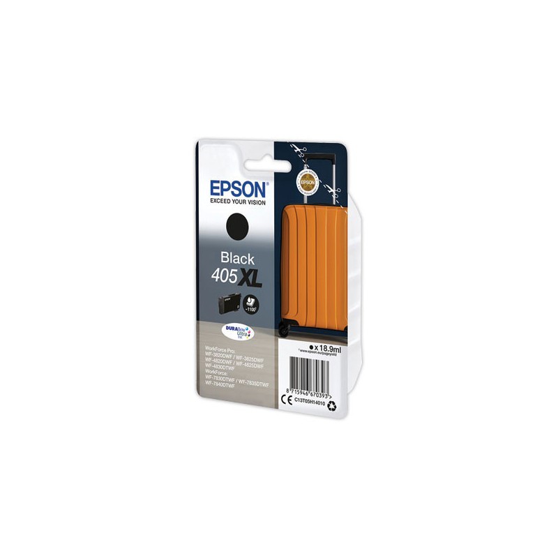 Cartouche Jet d'encre EPSON 405XL noir  - Fiducial