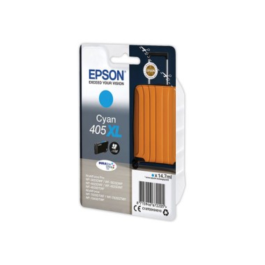 Cartouche Jet d'encre EPSON 405XL cyan  - Fiducial