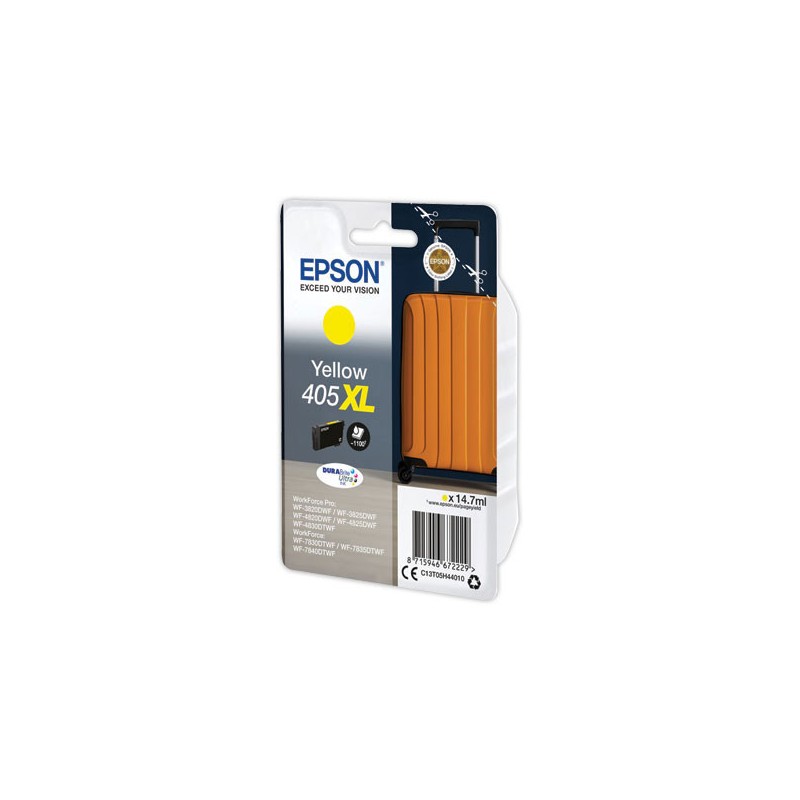 Cartouche Jet d'encre EPSON 405XL jaune  - Fiducial