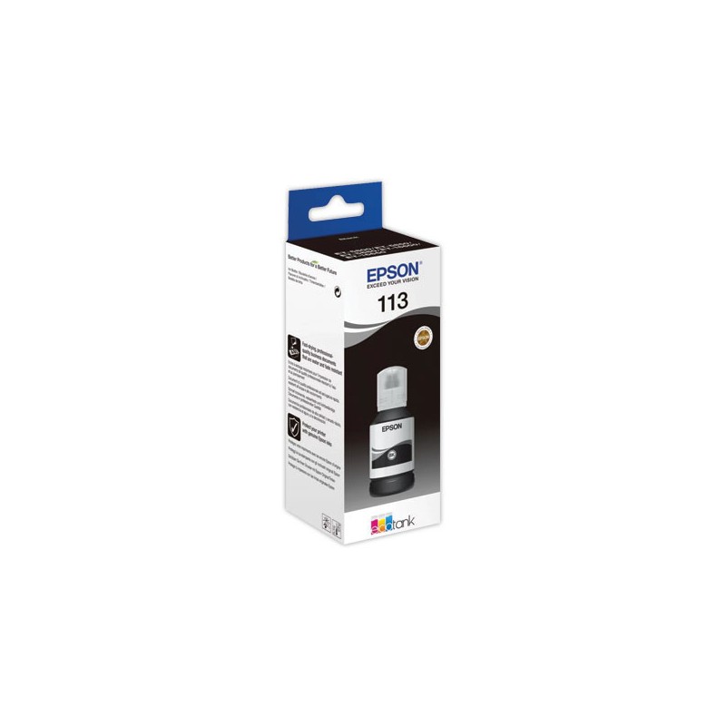 RECHARGE JE EPSON 113 NOIR  - Fiducial