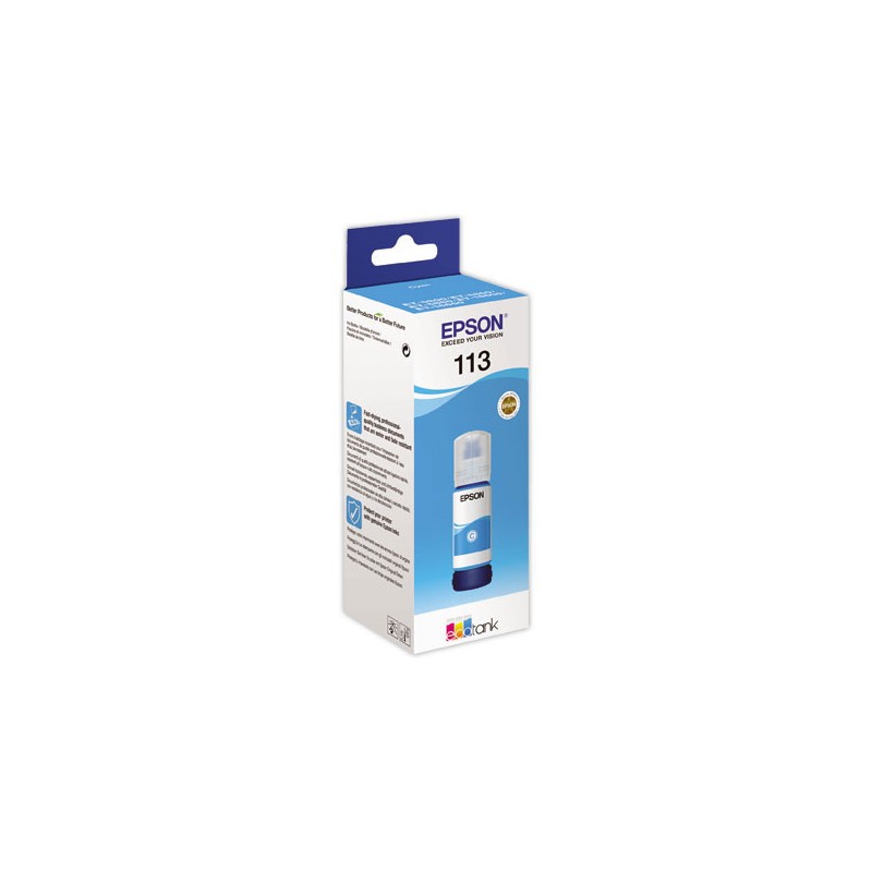 RECHARGE JE EPSON 113 CYAN  - Fiducial