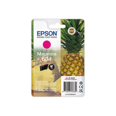 Cartouche Jet d'encre EPSON 604 Magenta  - Fiducial