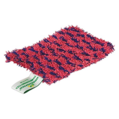Éponge en microfibres 10x14 rouge  - Fiducial
