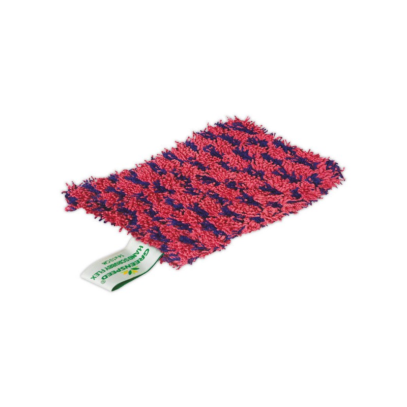 Éponge en microfibres 10x14 rouge  - Fiducial