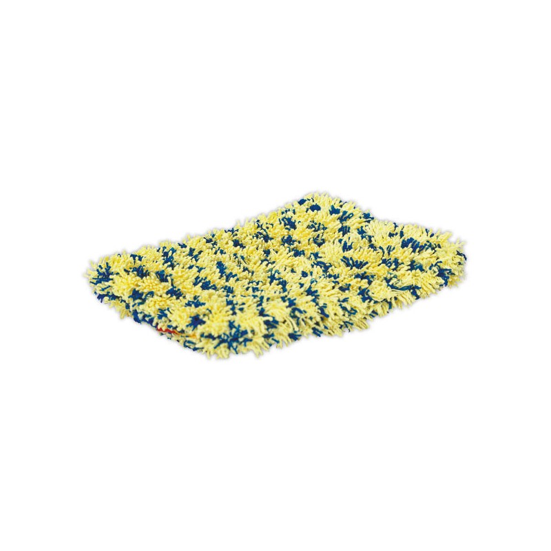 Éponge en microfibres 10x14 jaune  - Fiducial