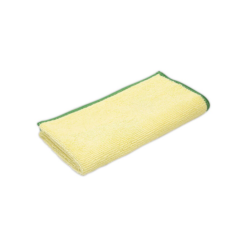Lavette en microfibres 40 x 40 jaunes  - Fiducial