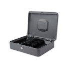 Caissette à monnaie avec serrure cylindrique 30cm gris  - Fiducial