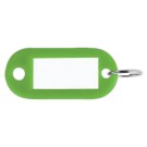 porte-clés avec étiquettes verts  x100 - Fiducial