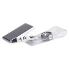 Pinces métalliques pour badge porte cartes  x25 - Fiducial