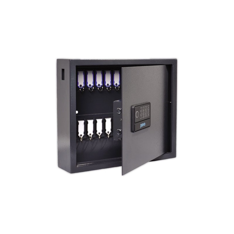 Armoire à clés haute sécurité 20 porte-clés magnétique  - Fiducial