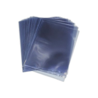 Pochettes ouverture 2 côtés en PVC 15/100e  x100 - Fiducial