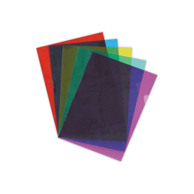 Pochettes coins en PVC 15/100e  x100 - Fiducial