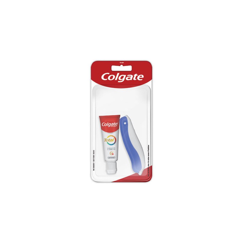 Kit de voyage avec brosse à dents pliable et dentifrice 19ml  - Fiducial