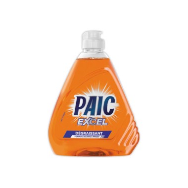 Flacon de liquide vaisselle PAIC dégraissant 500ml  - Fiducial