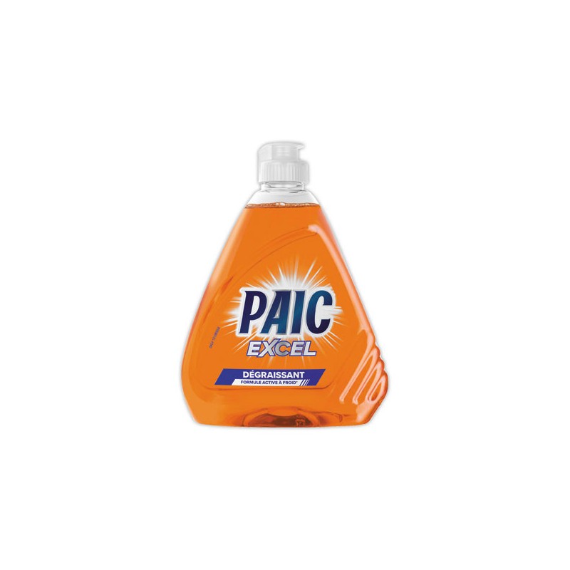 Flacon de liquide vaisselle PAIC dégraissant 500ml  - Fiducial