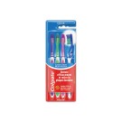 Pack de 4 brosses à dents Colgate Medium  - Fiducial