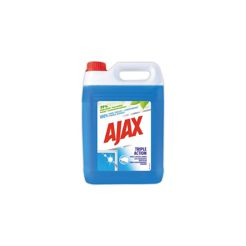 Nettoyant pour intérieurs et vitres AJAX bidon 5l  - Fiducial