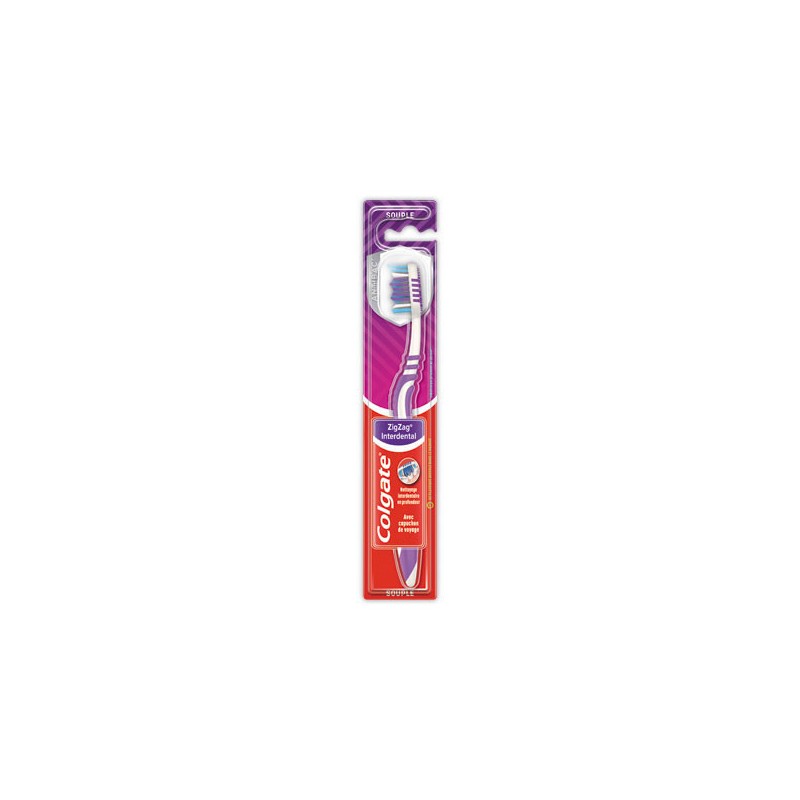Brosse à dents Colgate Zig Zag Souple  - Fiducial
