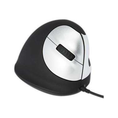 R-Go HE Souris ergonomique verticale filaire droitier modèle moyen  - Fiducial
