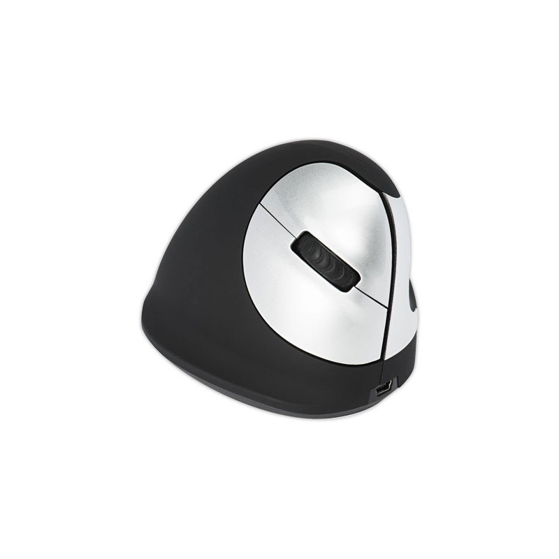 Souris ergonomique R-Go HE Break bluetooth pour droitier modèle moyen  - Fiducial