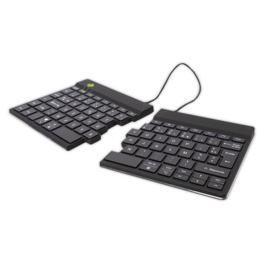 Clavier ergonomique Split Break noir  - Fiducial