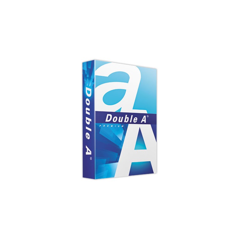 Ramettes de 500 feuilles papier blanc DOUBLE A - A4 80g  x5 - Fiducial