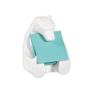 Dévidoir Z-Notes ours Post-it + bloc Super Sticky bleu 45 feuilles  - Fiducial