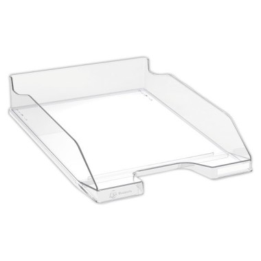 Corbeille à courrier EXACOMPTA COMBO 2 CLASSIC cristal  - Fiducial
