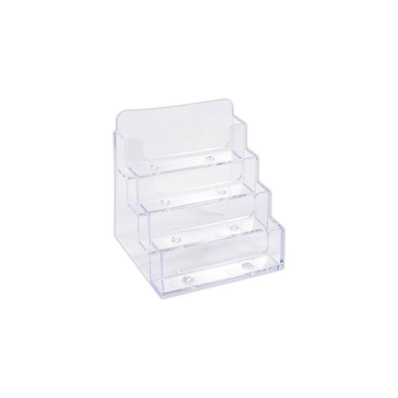 Porte-cartes de visite 4 compartiments  - Fiducial