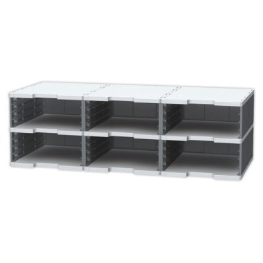 Modules pour monter 6 cases sur 2 ou 3colonnes.  x3 - Fiducial