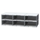 Modules pour monter 6 cases sur 2 ou 3colonnes.  x3 - Fiducial