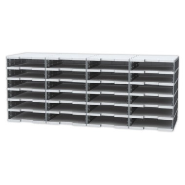Modules pour monter 24 cases sur 3 ou 4 colonnes.  x10 - Fiducial