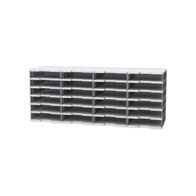 Modules pour monter 24 cases sur 3 ou 4 colonnes.  x10 - Fiducial