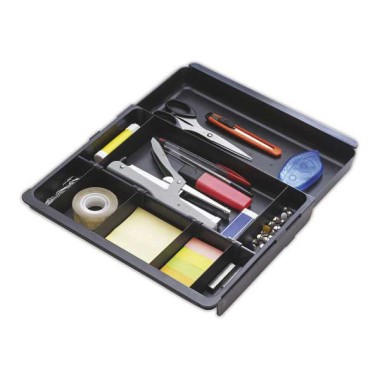 Organiseur trieur modulable pour tiroir, L 29,8 x P 24,6 x H 3,6 cm  - Fiducial