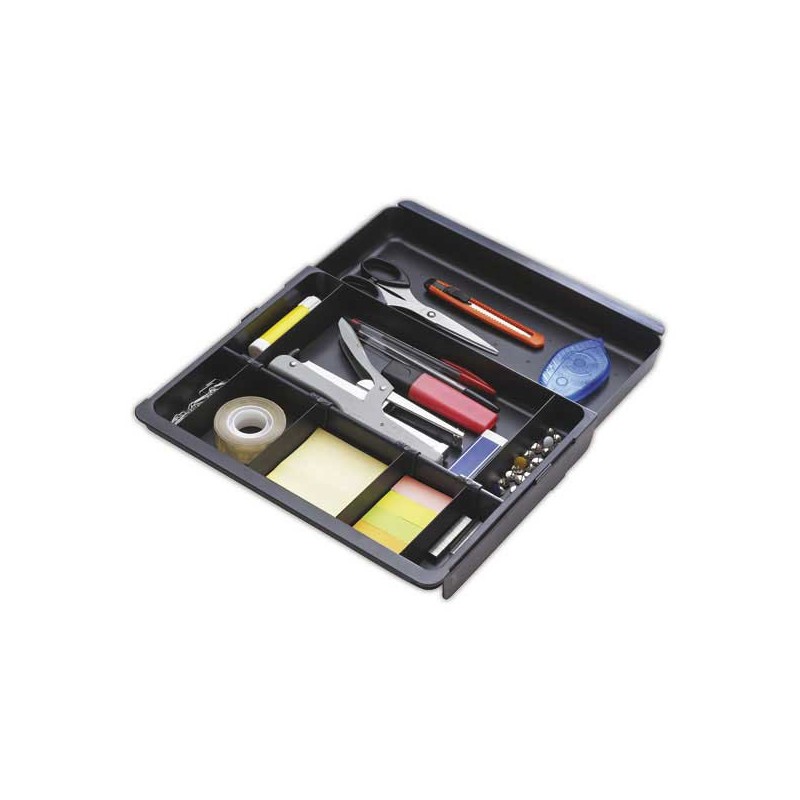 Organiseur trieur modulable pour tiroir, L 29,8 x P 24,6 x H 3,6 cm  - Fiducial