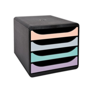 Module de classement 4 tiroirs Big Box+ Exacompta  - Fiducial