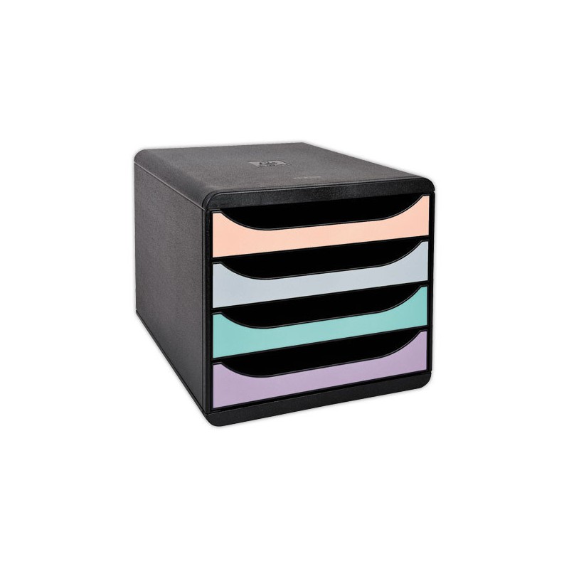 Module de classement 4 tiroirs Big Box+ Exacompta  - Fiducial