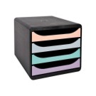 Module de classement 4 tiroirs Big Box+ Exacompta  - Fiducial