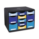 Store Box Multi Bee Blue Couleurs Assorties  - Fiducial