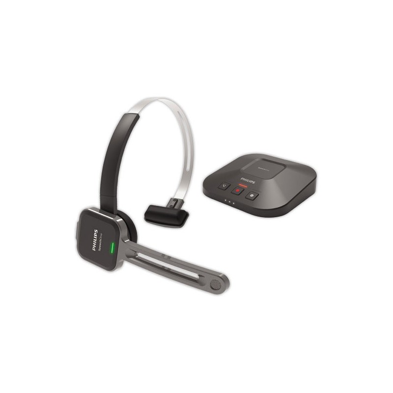 Micro-casque de dictée sans fil Philips  - Fiducial