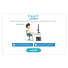 E-Learning gestes et postures travail sur écran (30 min) Neo Forma - Shopdeschefs