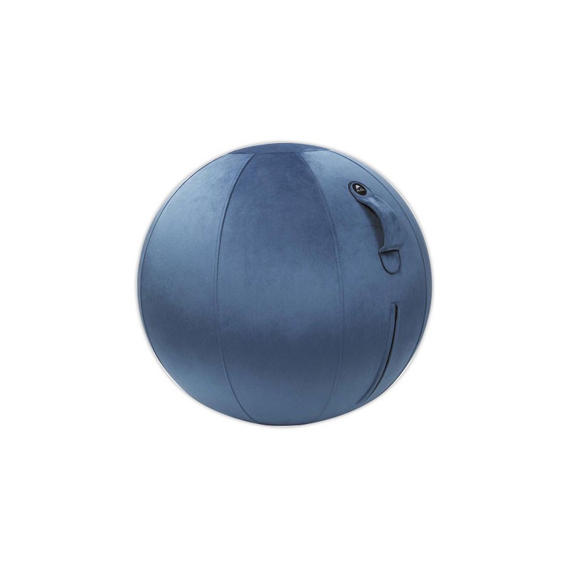 Ballon velours assise ergonomique lesté diamètre 65 cm - Alba