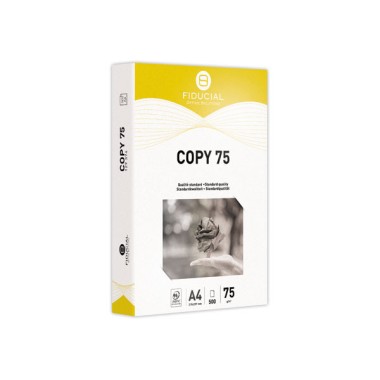 Ramettes de 500 feuilles de papier blanc A4 75g COPY 75 FIDUCIAL x240 - Fiducial Office Solutions