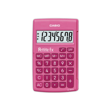 Calculatrice Casio petite FX rose - Casio