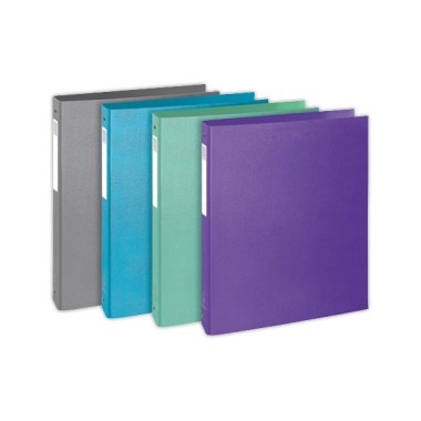 classeurs 4 anneaux TEKSTO - Assortis x10 - Exacompta