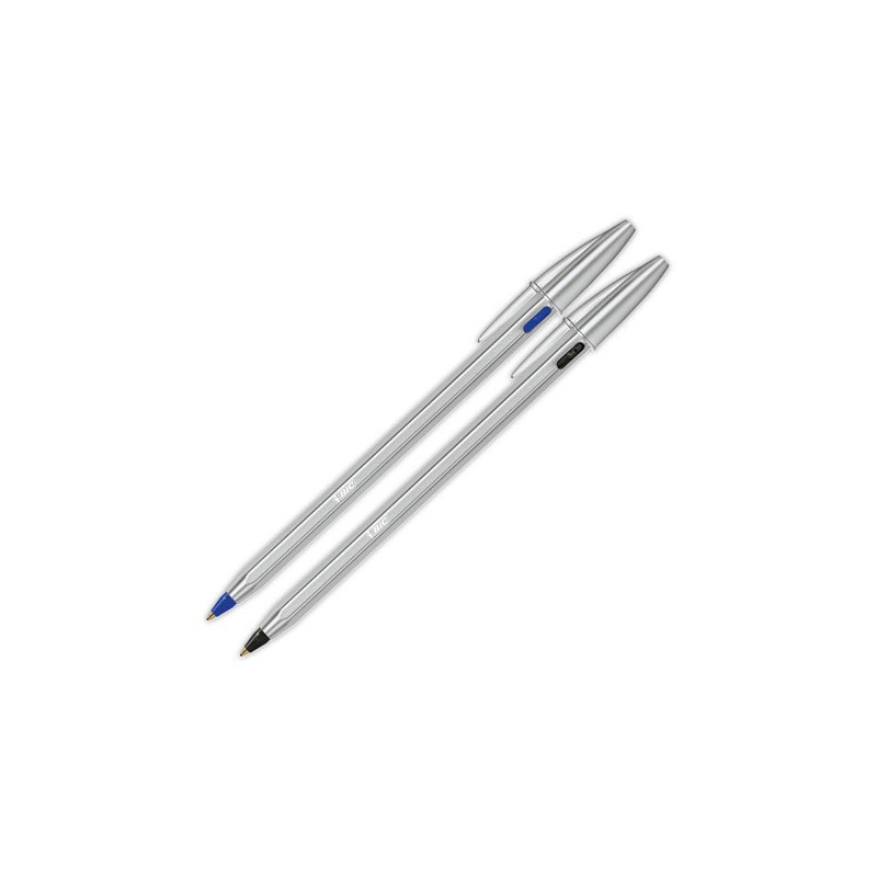 Pack stylo BIC Cristal Renew + 2 recharges - Bic