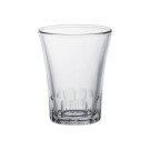 Tasses transparentes AMALFI 9cl en verre x4 - Duralex