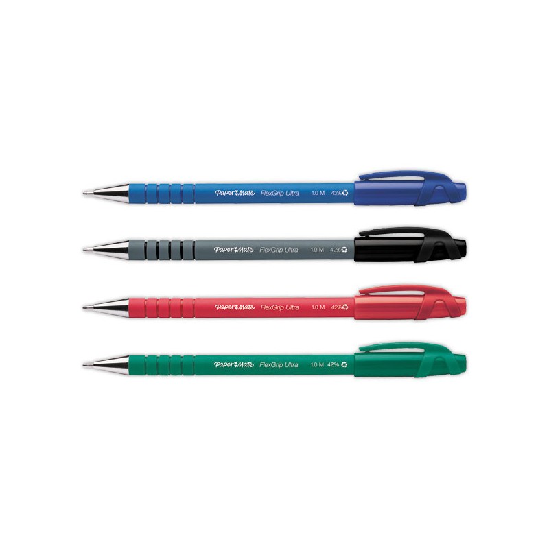 Stylo bille FLEXGRIP écriture moyenne - Papermate